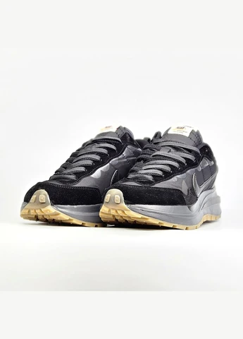 Кросівки жіночі і чоловічі Nike VaporWaffle x Sacai black | Найк ВапорВаффл Сакаї чорні No Brand чорні демісезони (307288655)