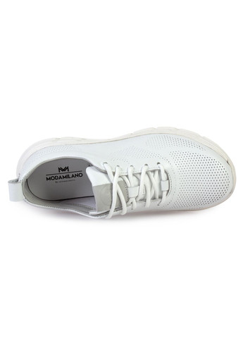 Белые демисезонные кроссовки женские бренда 8200484_(2) ModaMilano