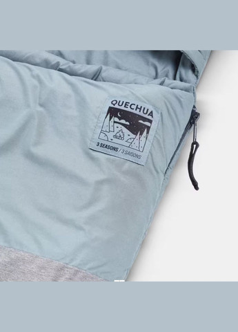 Бавовняний Двомісний Спальний Мішок для Кемпінгу 230 x 160 см Arpenaz 0° Quechua (335052879)