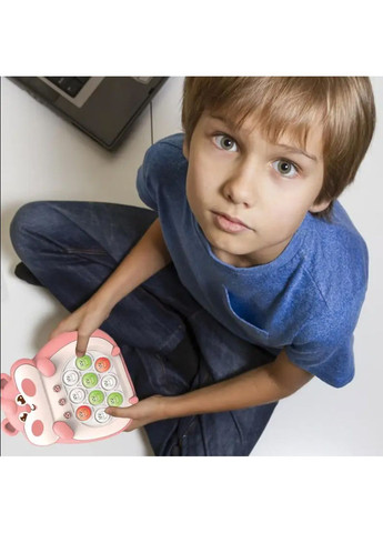 Электронная приставка консоль Quick Push Game приставка игры Pop It Антистресс-тек ток игрушка 999 уровней No Brand (365720962)