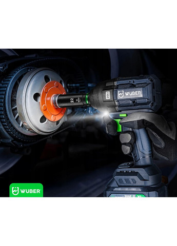 Набор ударных торцевых головок 1/2» 8-32мм 16шт (Польша) Wuber (371812234)