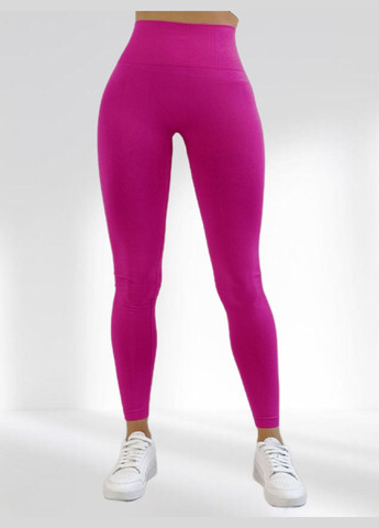 Розовые демисезонные лосины с пуш ап эффектом для фитнеса LILAFIT