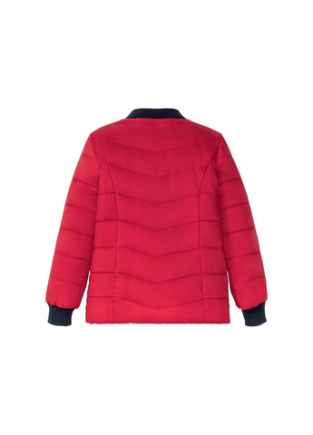 Красная демисезонная куртка демисезонная водоотталкивающая и ветрозащитная для девочки 343033 Pepperts
