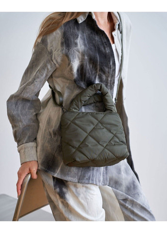 Женская сумка «Кира» оливковый кубик WeLassie (315688778)