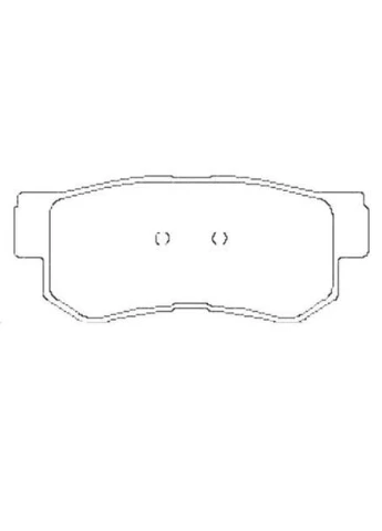 Тормозные колодки дисковые STARLINE (374312959)