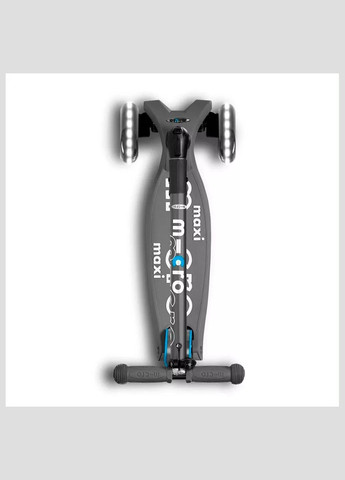 Самокат Maxi Deluxe LED вулканический серый (MMD094) Micro (326805713)