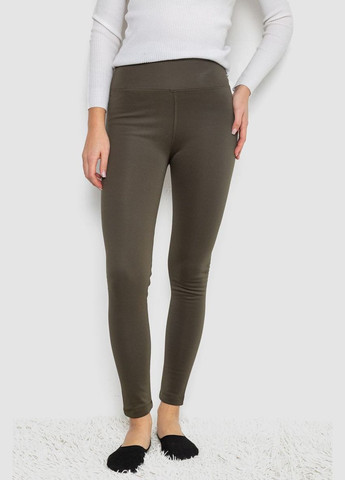 Женские лосины утепленные на флисе 1 черные приталенные размер L (sku_243R05) Ager (316318496)