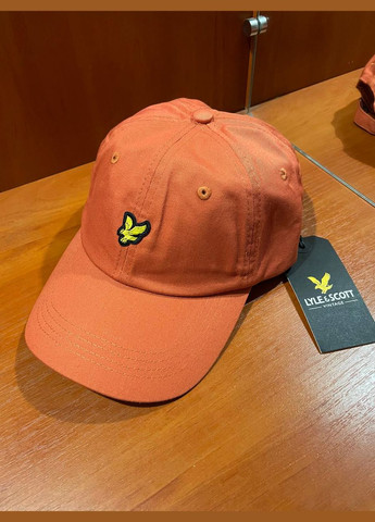 Кепка унисекс бейсболка Lyle & Scott Baseball Cap - Victory Orange (302244529)