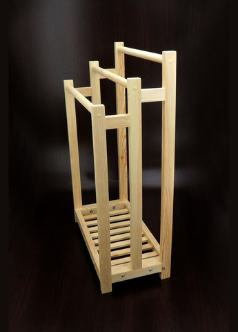 Стойка-вешалка напольная из дерева Твинпикс бланже (СШВ-00801) No Brand (328210234)