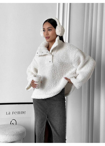 Жіноче худі букле білого Fashion (361269118)
