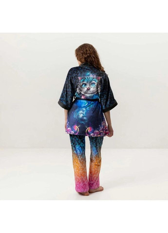 Комбинированная всесезон комплект женский из плюшевого велюра штаны и халат алиса в стране чудес 3438_s 16035 s FlexDress