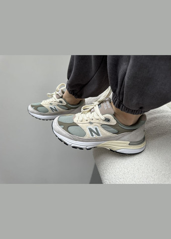 Бежеві Осінні кросівки чоловічі і жіночі new balance 993 beige | нью беланс 993 бежевий No Brand