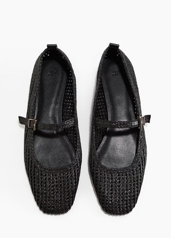 H&M Туфлі чорний з штучна шкіра, швеція — літо (337335385)