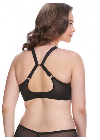 Чёрный планж бюстгальтер 8900blk Elomi с косточками полиамид, полиэстер, эластан