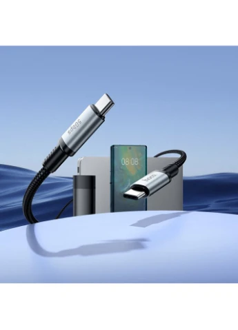Мультимедийный кабель US10 Type-C to Type-C USB3.0 5Gbit/s 0.5m Hoco (388769070)