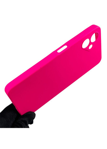 Чехол для Galaxy A06 (SM-A065) силиконовый с микрофиброй нескользящий на самсунг а06 малиновый Samsung (366387360)