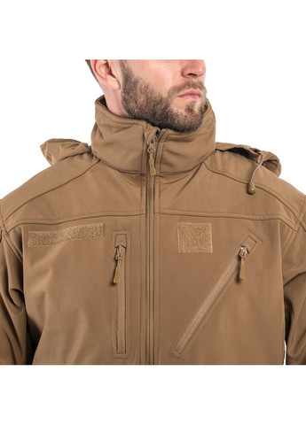 Койот демісезонна куртка scu 14 softshell dark coyote Mil-Tec