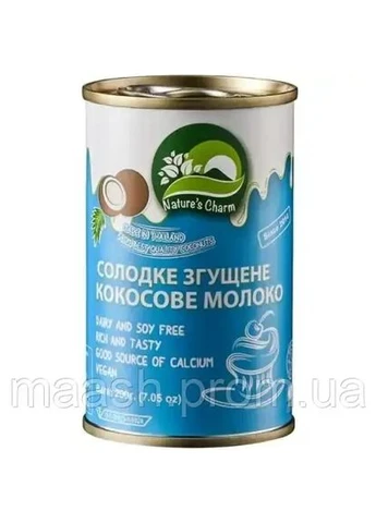 Кокосное сгущенное молоко, 200 г Nature's Charm (385819888)
