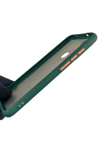 Чехол для телефона Redmi Note 8 с высокими бортами с защитой камеры на сяоми редми нот 8 темно-зеленый Xiaomi (366390624)