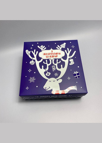 Комбіновані новорічний подарунковий бокс чоловічих патріотичних шкарпеток на 8 пар 41-45 р Vakko (307053755)