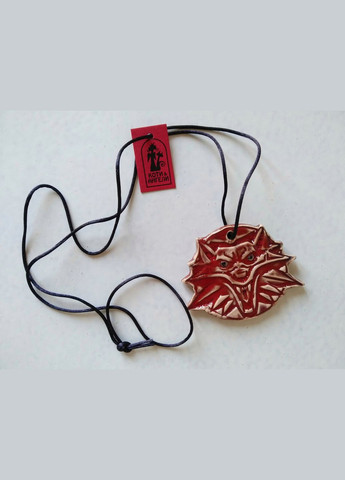 Керамический амулет Ведьмака (бордовый) Коти&Ангели (317350709)