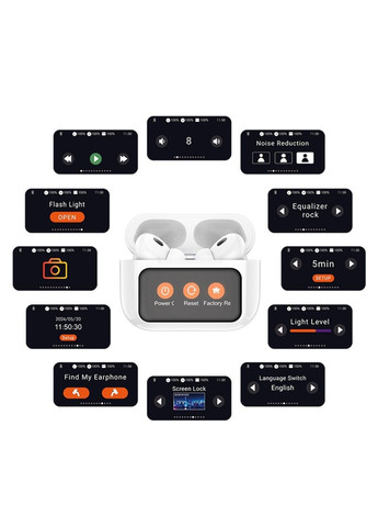 Беспроводные наушники EW72 Soar true wireless ANC Noise Reduction Touch screen BT Hoco (369457742)