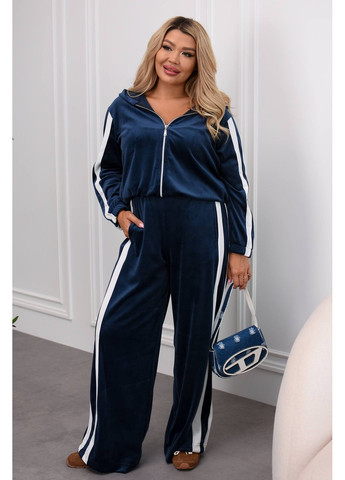 Женский велюровый костюм с лампасами. Размерная сетка в описании. Vione (367075696)