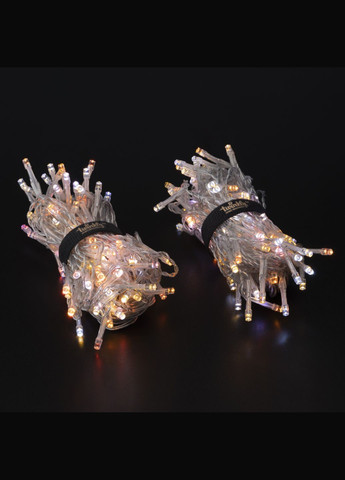 Smart LED Гірлянда Icicle AWW 190, Gen II, IP44, довжина 5м, кабель прозорий Twinkly (315719243)