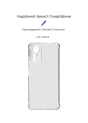 Чохол Air Force для Xiaomi Redmi Note 12S 4G Camera cover Clear (ARM68964) KLB ArmorStandart (389870963)