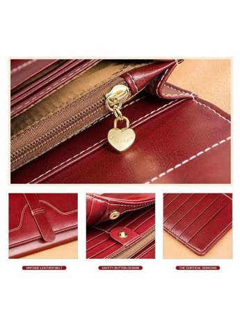 Кошелек женский кожаный, 2 отделения денег, 12 карт, женское портмоне, большой кошелек клатч женский AAA (340467533)