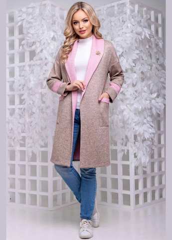 Кофейный демисезонный кардиган Seventeen