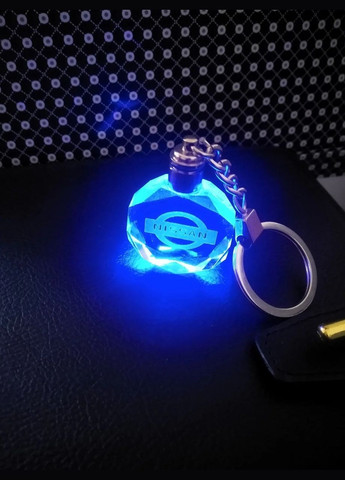 Брелок автомобільний на ключі Нісан авто брелок з логотипом Nissan з підсвіткою (23533412) GF (349843739)