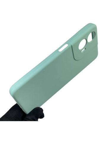 Чехол для E14 силиконовый с микрофиброй нескользящий на моторола е14 бирюзовый Motorola (366390723)