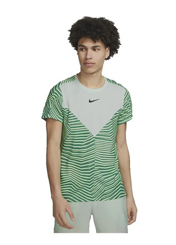 Зеленая футболка муж. df slam top зеленый Nike