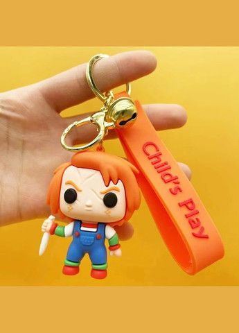 Брелок Чакі Chucky Horror Childs Play Дитяча гра фігурка іграшка для ключів, рюкзака, сумки 5,9 см Shantou (311301090)