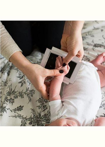 Набір для створення відбитків дитячих ручок та ніжок Чорний No Brand (342099253)