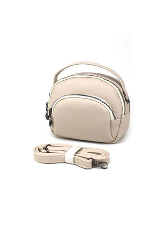 Сумка жіноча крос-боді 52257 бежева Voila (269994792)