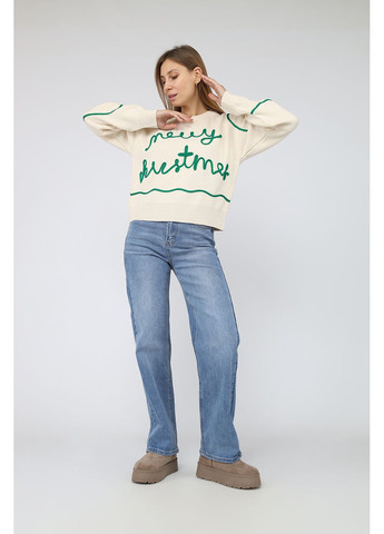 Джемпер жіночий колір молочний CB-00287255 Yuki (370499403)