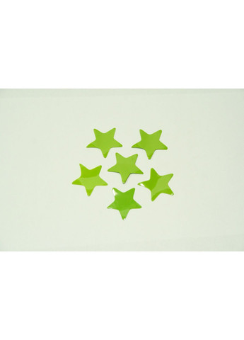 Звезды салатовые матовые No Brand (368969762)