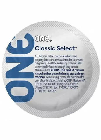 Набор презервативов МИКС (Classic, XL, Strong, Ribs, Studs) цена за 5 штук One (337167400)