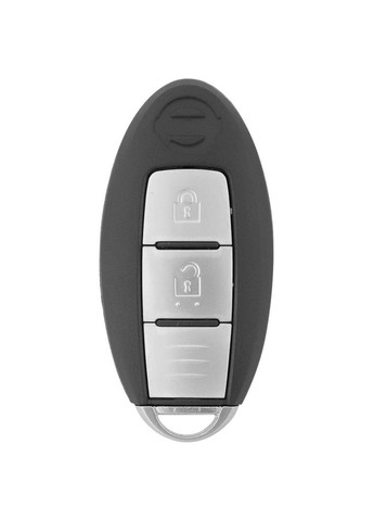 Чохол ключа червоний + золота окантовка (3 кнопки) TPU Nissan (369612021)