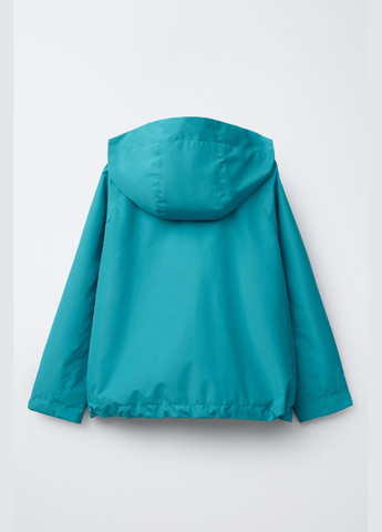 Бірюзова демісезонна вітровка Zara
