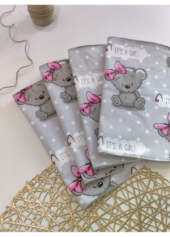 Непромокаемые салфетки для срыгивания новорожденных, размер 26*36 No Brand (372459251)