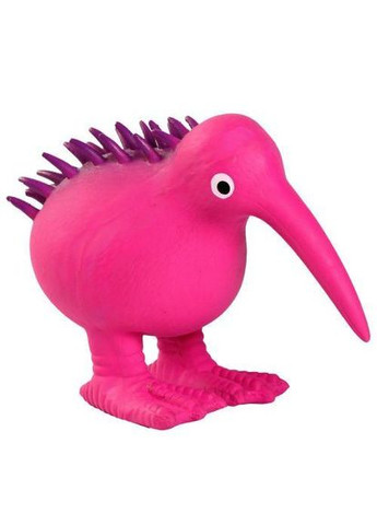 Игрушка «Птица киви» для собак, розовая, 8,5 см (*) Kiwi Walker (330747743)