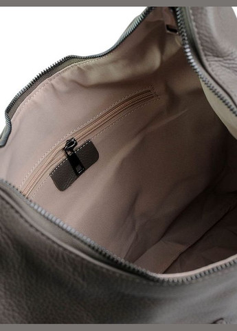 Сумка кожаная женская Шопер функциональная серая NIUNIU (313862953)