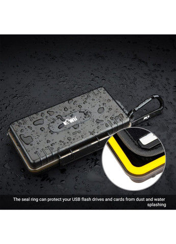 Водостойкий чехол для хранения флеш накопителей и карт памяти комбинированный Kiwi Fotos (371918470)