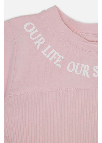 Розовая летняя футболка Miss Feriha