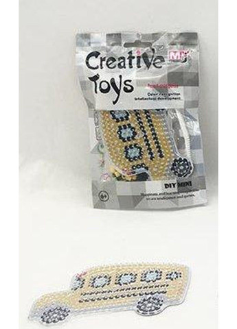 Набор для творчества Термомозаика Creative Toys Школьный автобус бусины пинцет термобумага 12,5x19x2 см No Brand (334343336)