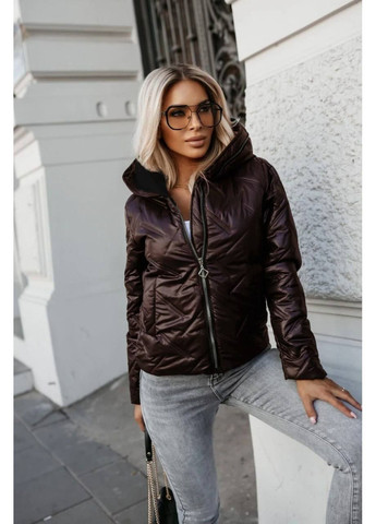 Коричнева куртка No Brand