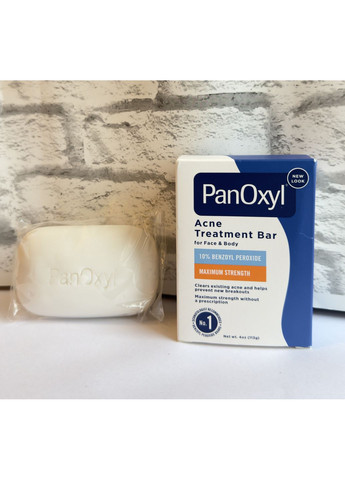 Мило для обличчя та тіла проти акне Acne Treatment Bar with 113 г PanOxyl (369569520)
